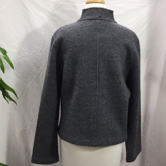 mercer & madison Jackets & Coats Mercer Madison Gray Zip Up Wool